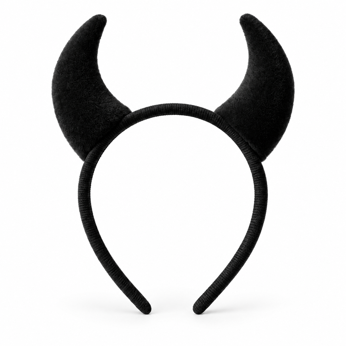 Devil Horns Halloween Headband – Red or Black