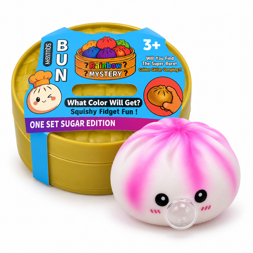 Rainbow Mystery Dumpling Squishy — alternate view