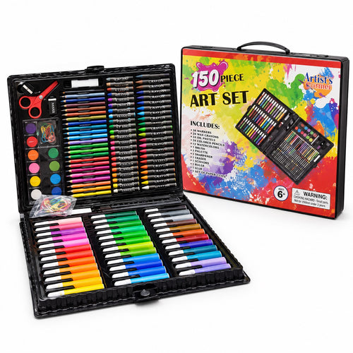 150-Piece Art Set with Carrying Case