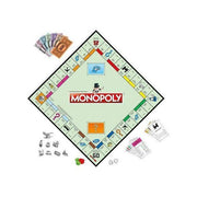 Monopoly Arabic-English Edition – Classic Property Trading Board Game with Cards, Dice, Tokens, and Money – A Strategic Family Game for Kids and Adults – Educational, Fun, and Culturally Inspired – An Ideal Gift for All Ages