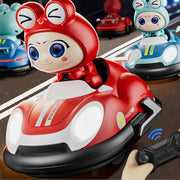 2 Pack Remote Control Bumper Cars Set