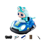 2 Pack Remote Control Bumper Cars Set