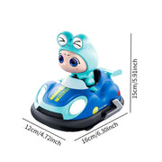 2 Pack Remote Control Bumper Cars Set
