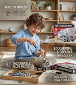 Alloy Building Blocks Set – 242 Pieces