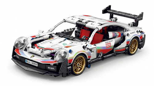 Speed Building Blocks Sports Car Set 455 Pcs — alternate view