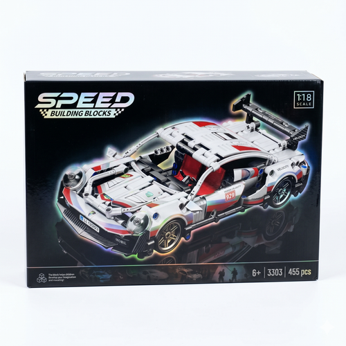 Speed Building Blocks Sports Car Set 455 Pcs