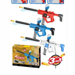 Armored Machine Gun 3 in 1 Toy Blaster