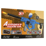 Armored Machine Gun 3 in 1 Toy Blaster