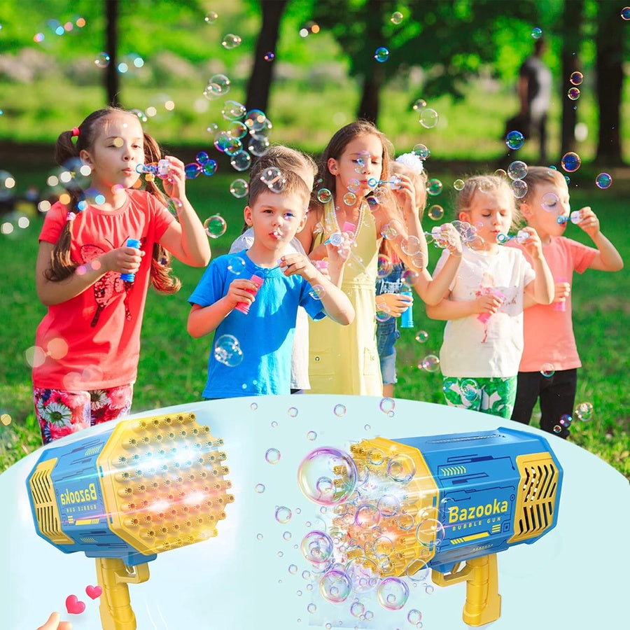Rocket Bubble Gun 69 Holes