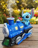 Stitch Electric Spray Train Toy with Lights & Sound