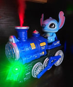 Stitch Electric Spray Train Toy with Lights & Sound