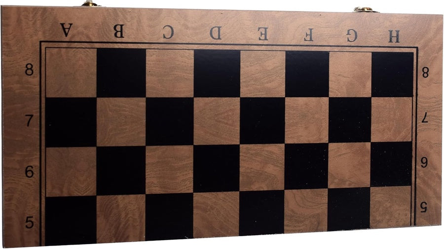 Classic Chess & Backgammon Board Game