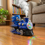 Sonic Electric Spray Train Toy with Lights & Sound
