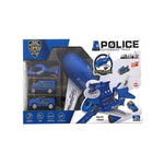 Police Deformable Track Aircraft Vehicle Play Set