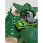 Military Deformable Track Aircraft Vehicle Play Set
