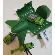 Military Deformable Track Aircraft Vehicle Play Set