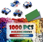 Bricks Building Blocks Set – 1000 Pieces
