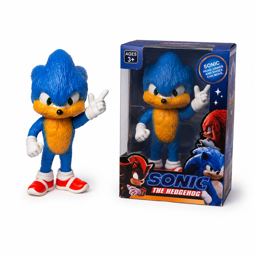 Sonic The Hedgehog Action Figure - 33 cm