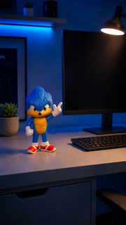 Sonic The Hedgehog Action Figure - 33 cm
