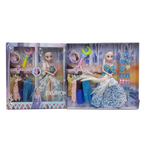 طقم عروسة أميرة - Fashion Princess Doll Set