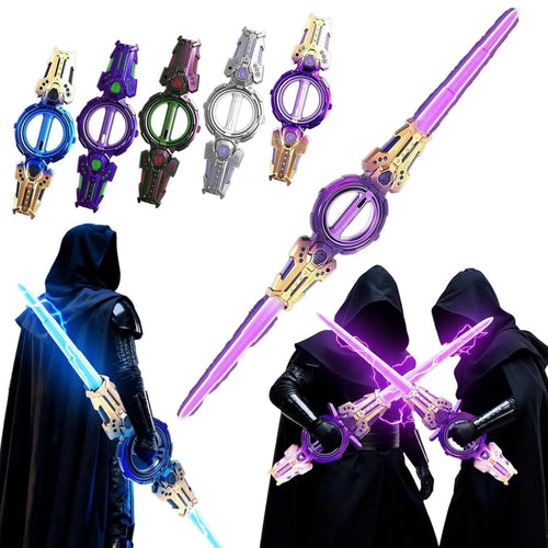 Fire Spiral Sword Rotating Lightsaber Toy