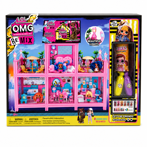 LOL OMG Remix Dream House Doll Set