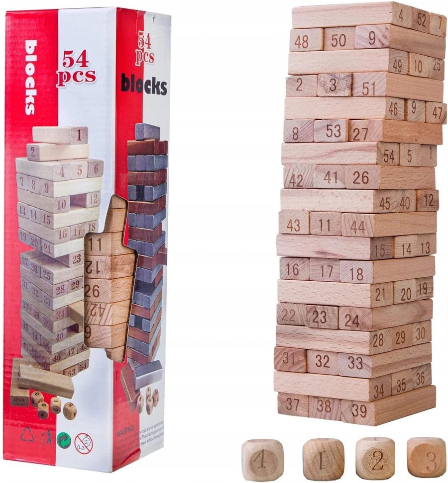 Wooden Blocks Truth or Dare Game