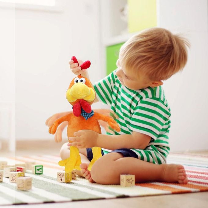Cute Giraffe Or Chicken Toy for Kids comes in a cheerful color that will captivate children at first sight. cute and funny dance moves