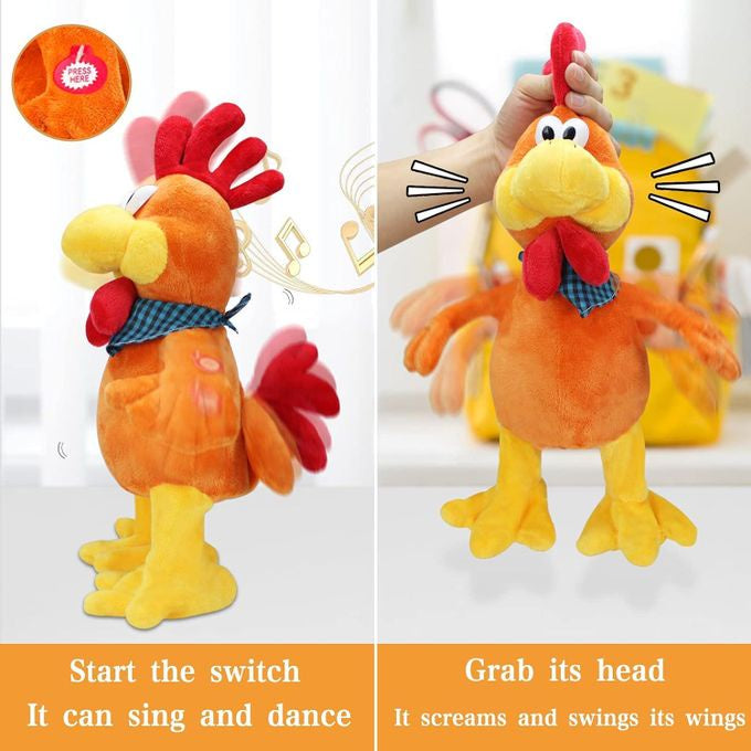 Cute Giraffe Or Chicken Toy for Kids comes in a cheerful color that will captivate children at first sight. cute and funny dance moves