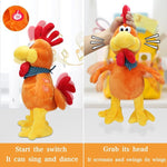 Cute Giraffe Or Chicken Toy for Kids comes in a cheerful color that will captivate children at first sight. cute and funny dance moves