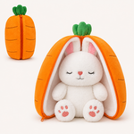 Carrot Bunny Plush Toy with Music & Sound