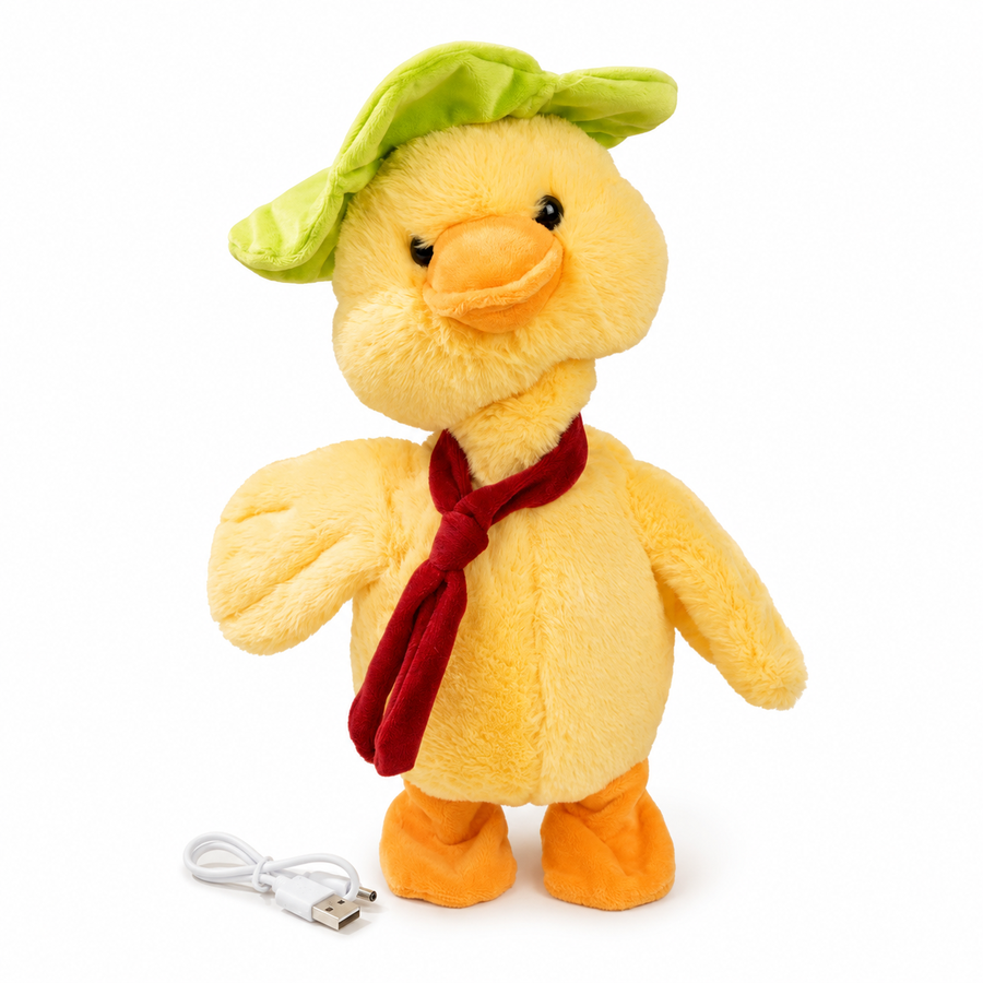 Dancing Duck Plush Toy with Music