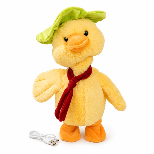 Dancing Duck Plush Toy with Music