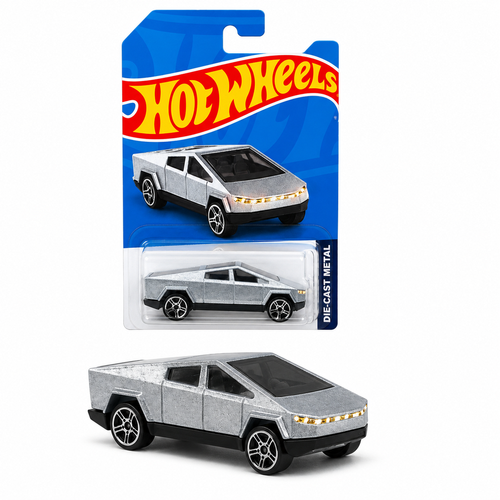 Hot Wheels Cybertruck Die-Cast Car 1:64