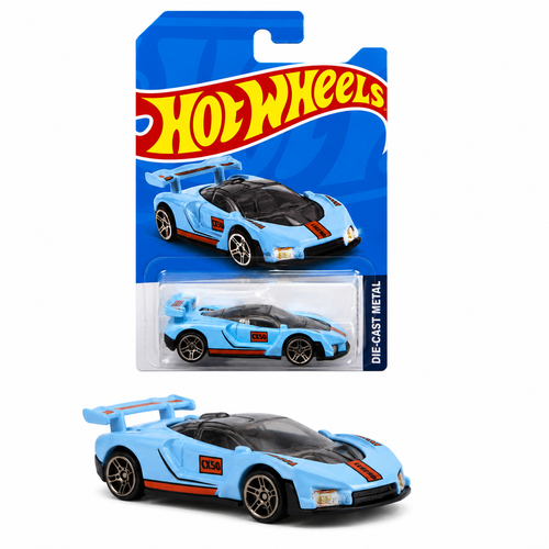 Hot Wheels CX50 Blue Racing Car 1:64