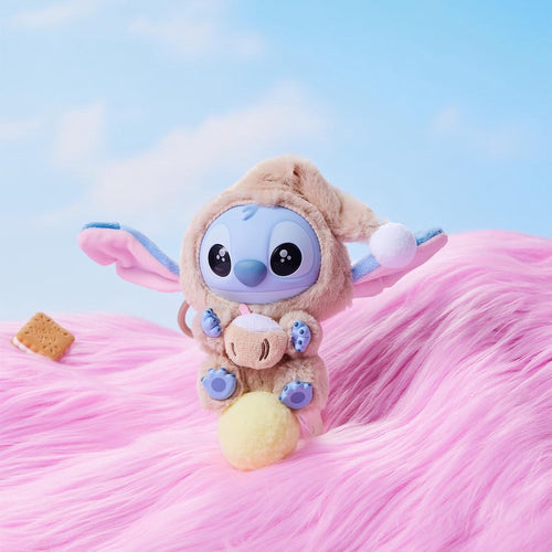 MINISO Disney Stitch Eat Something Before Sleep Collection Vinyl Plush Toy Surprise Box — alternate view