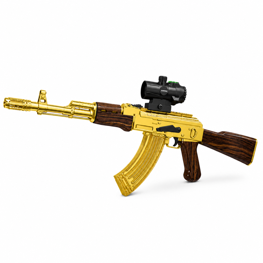 AK-47 Tactical Crystal Bullet Launcher Toy Gun