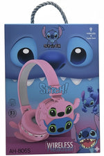 Stitch Wireless Headphones for Kids blue