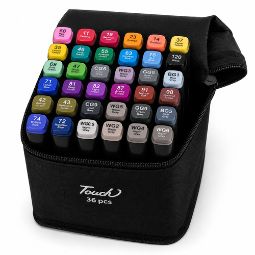 Touch Dual Marker Set - 36 Colors