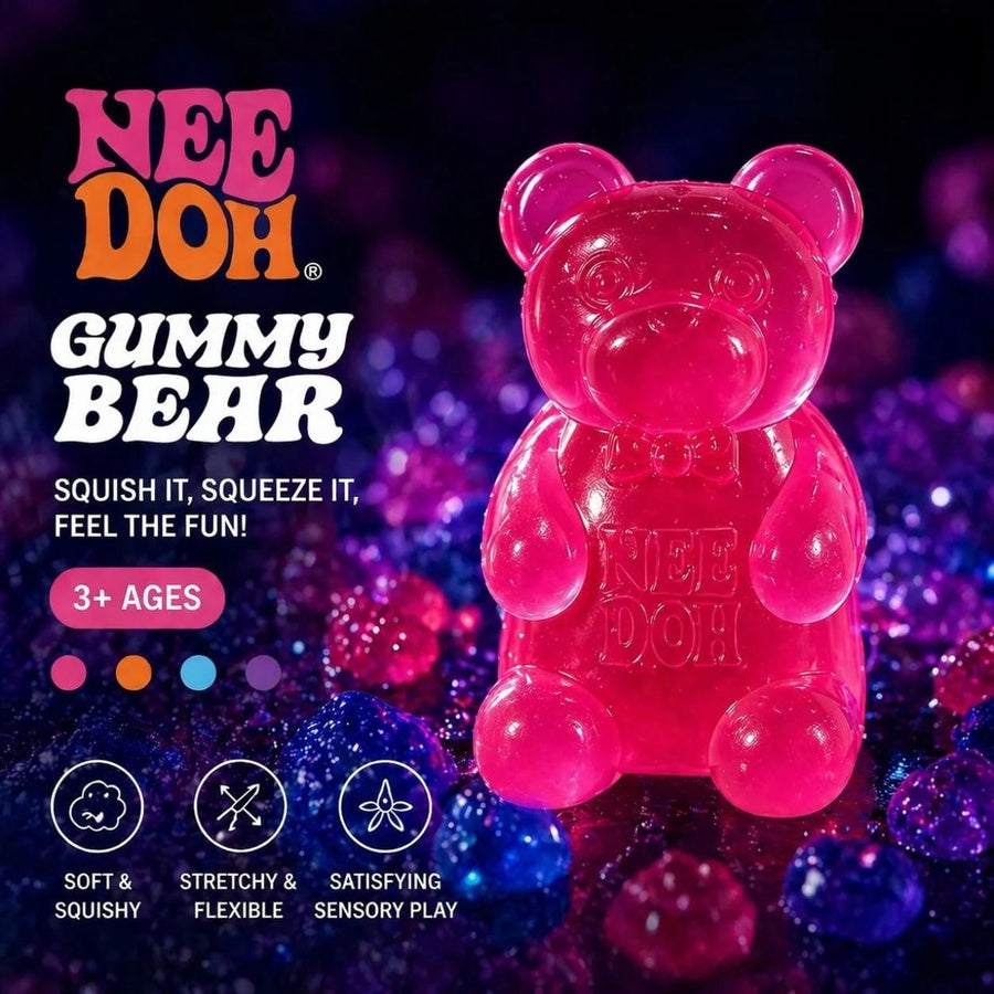 Nee Doh Gummy Bear Squishy Toy