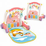 Huanger Piano Fitness Baby Walker-Pink