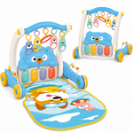 Huanger Piano Fitness Baby Walker – Blue