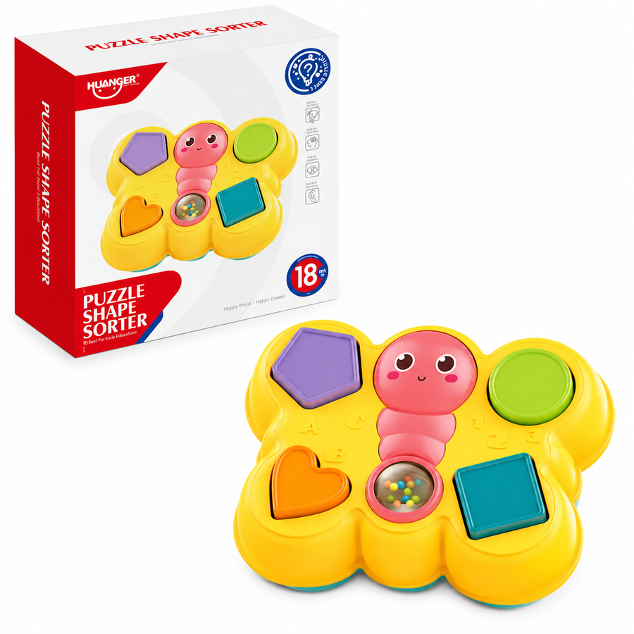 Huanger Butterfly Puzzle Shape Sorter