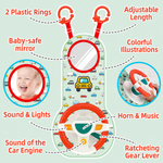 Huanger Easier Drive Car Seat Steering Wheel Toy