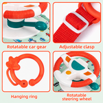 Huanger Easier Drive Car Seat Steering Wheel Toy