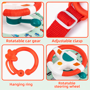Huanger Easier Drive Car Seat Steering Wheel Toy