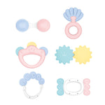 Huanger Baby Rattles & Teething Toys Gift Set (6 Pieces)