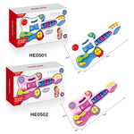 Huanger Dynamic Guitar Musical Toy with Lights & Sounds