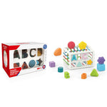 Huanger Shape Sorting Activity Cube – (18+ Months)