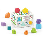 Huanger Shape Sorting Activity Cube – (18+ Months)
